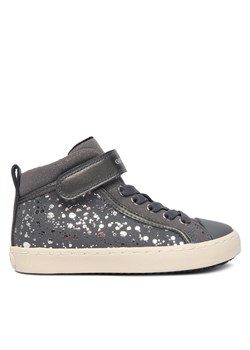 Sneakersy Geox J Kalispera J744GI 0DHAJ C9017 S Szary ze sklepu eobuwie.pl w kategorii Buty sportowe dziecięce - zdjęcie 186708612