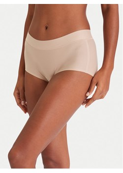 Chantelle Bokserki Soft Stretch C10640 Beżowy ze sklepu MODIVO w kategorii Majtki damskie - zdjęcie 186708723
