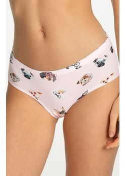 Julimex figi damskie Dogs Simple Classic, Kolor różowy-wzór, Rozmiar 2XL, Julimex ze sklepu Intymna w kategorii Majtki damskie - zdjęcie 186709633