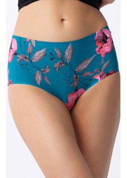 Julimex figi damskie Wild Rose Simple Brasil Maxi, Kolor turkusowy-wzór, Rozmiar 2XL, Julimex ze sklepu Intymna w kategorii Majtki damskie - zdjęcie 186709644
