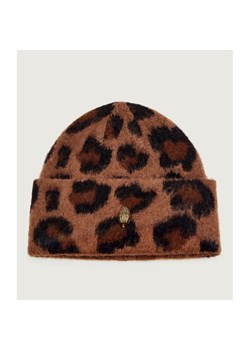Kurt Geiger Czapka LEOPARD | z dodatkiem wełny ze sklepu Gomez Fashion Store w kategorii Czapki zimowe damskie - zdjęcie 186709783