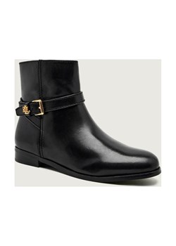 LAUREN RALPH LAUREN Skórzane botki BROOKE BT 2 ze sklepu Gomez Fashion Store w kategorii Botki - zdjęcie 186715420