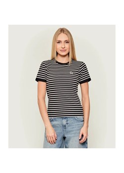 Karl Lagerfeld T-shirt Ikon patch | Slim Fit ze sklepu Gomez Fashion Store w kategorii Bluzki damskie - zdjęcie 186715484