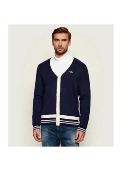 Lacoste Kardigan | Regular Fit | z dodatkiem wełny ze sklepu Gomez Fashion Store w kategorii Swetry męskie - zdjęcie 186715511