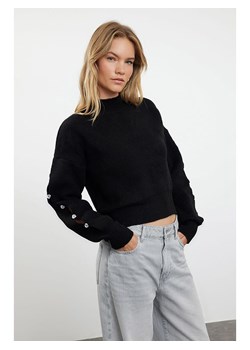 trendyol Sweter w kolorze czarnym ze sklepu Limango Polska w kategorii Swetry damskie - zdjęcie 186716421