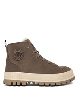 Trapery Palladium Pallashock Zip Warm 74353-281-M Szary ze sklepu eobuwie.pl w kategorii Buty trekkingowe męskie - zdjęcie 186718030