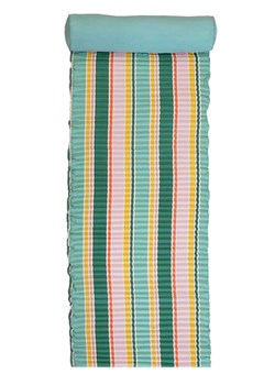 Le Comptoir de la Plage Mata plażowa &quot;Dalia&quot; w kolorze turkusowo-jasnoróżowym - 180 x 60 cm ze sklepu Limango Polska w kategorii Ręczniki - zdjęcie 186722272