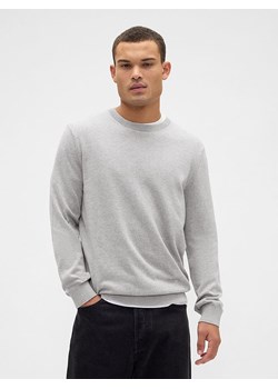 GAP Sweter w kolorze jasnoszarym ze sklepu Limango Polska w kategorii Swetry męskie - zdjęcie 186722373