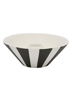 OYOY living design Świecznik &quot;Toppu&quot; w kolorze czarno-białym - Ø 10,5 cm ze sklepu Limango Polska w kategorii Świeczniki - zdjęcie 186722644
