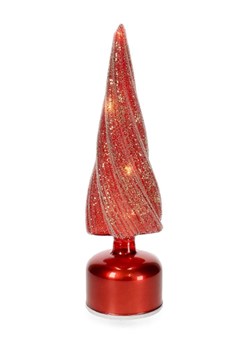 Bizzotto Dekoracyjna lampa LED "Karyn" w kolorze czerwonym - wys. 33 cm - id: 17900611 - marki Bizzotto - 186723004 Bizzotto Dekoracyjna lampa LED "Karyn" w kolorze czerwonym - wys. 33 cm ze sklepu Limango Polska w kategorii Oświetlenie - zdjęcie 186723004