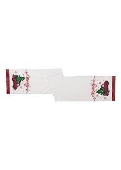 Bizzotto Bieżnik &quot;Pick-Up&quot; w kolorze białym - 182 x 33 cm ze sklepu Limango Polska w kategorii Obrusy i bieżniki - zdjęcie 186723034