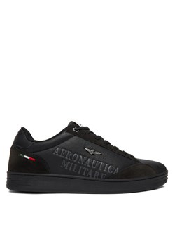 Sneakersy Aeronautica Militare 252SC0306UCT03385 Czarny ze sklepu eobuwie.pl w kategorii Buty sportowe męskie - zdjęcie 186723120