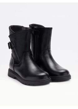 Lelli Kelly Skórzane botki "Justine" w kolorze czarnym ze sklepu Limango Polska w kategorii Buty zimowe dziecięce - zdjęcie 186723853