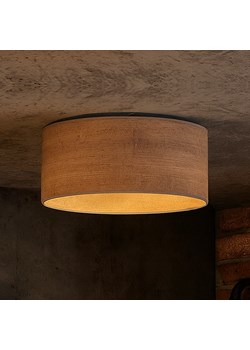 Żyrandol skandynawski do salonu z abażurem DUBAJ ECO fi - 30 cm ze sklepu Lysne w kategorii Lampy sufitowe - zdjęcie 186725491