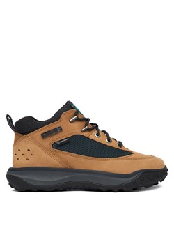 Timberland Sneakersy Timbercush Motion 7 Mid TB0A2NDCEM51 Brązowy ze sklepu MODIVO w kategorii Buty sportowe męskie - zdjęcie 186729332