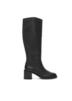Clarks Kozaki Chamberly Hi 26182861 Czarny ze sklepu MODIVO w kategorii Kozaki damskie - zdjęcie 186729353