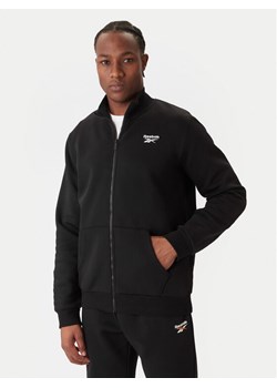 Reebok Bluza Wrenleigh Track Top RK25144CCM Czarny Regular Fit ze sklepu MODIVO w kategorii Bluzy męskie - zdjęcie 186729393