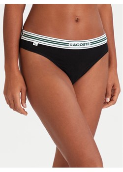 Lacoste Stringi 8F5198 Czarny ze sklepu MODIVO w kategorii Majtki damskie - zdjęcie 186729420