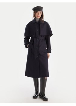 Hunter Trencz Keltie HARW0014251 Granatowy Regular Fit ze sklepu MODIVO w kategorii Płaszcze damskie - zdjęcie 186729503