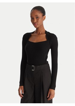 ACCESS FASHION Sweter 54-8048 Czarny Slim Fit ze sklepu MODIVO w kategorii Swetry damskie - zdjęcie 186729542