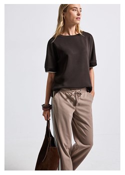 Street One Koszulka w kolorze ciemnobrązowym ze sklepu Limango Polska w kategorii Bluzki damskie - zdjęcie 186731162