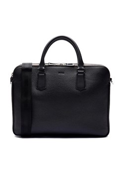 BOSS BLACK Skórzana torba na laptopa 17\" New Crosstown_Doc Z. ze sklepu Gomez Fashion Store w kategorii Torby na laptopa - zdjęcie 186731430