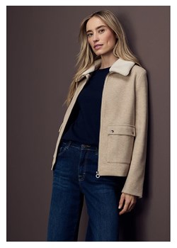 Street One Kurtka koszulowa w kolorze beżowym ze sklepu Limango Polska w kategorii Marynarki damskie - zdjęcie 186731971