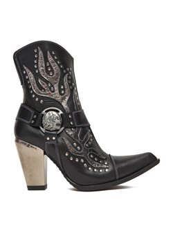 Kowbojki NEW ROCK M-7919-S1 Czarny ze sklepu eobuwie.pl w kategorii Botki - zdjęcie 186732101