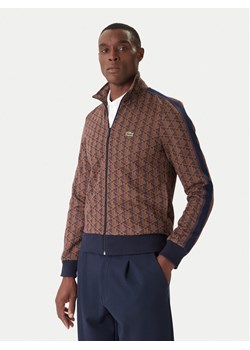 Lacoste Bluza SH1368 Brązowy Regular Fit ze sklepu MODIVO w kategorii Bluzy męskie - zdjęcie 186732413