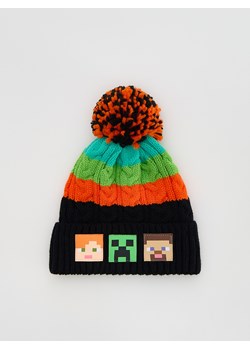 Reserved - Czapka Minecraft - wielobarwny - id: 456HW-MLC - marki Reserved - 186733522 Reserved - Czapka Minecraft - wielobarwny ze sklepu Reserved w kategorii Czapki dziecięce - zdjęcie 186733522