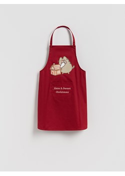 Reserved - Świąteczny fartuch Pusheen - czerwony ze sklepu Reserved w kategorii Fartuchy kuchenne - zdjęcie 186734644