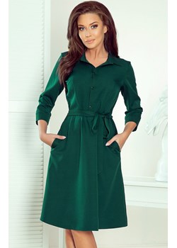 Sandy sukienka 286-1, Kolor ciemnozielony, Rozmiar M, Numoco ze sklepu Primodo w kategorii Sukienki - zdjęcie 186736343