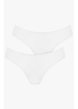 2-pack majtki damskie brazyliany bawełniane z koronką białe Orchidea, Kolor biały, Rozmiar S, Pierre Cardin ze sklepu Primodo w kategorii Majtki damskie - zdjęcie 186736411