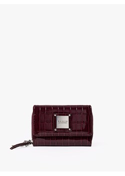 Mohito - Mały portfel - ciemny fiolet - id: 004GE-49X - marki Mohito - 186738560 Mohito - Mały portfel - ciemny fiolet ze sklepu Mohito w kategorii Portfele damskie - zdjęcie 186738560