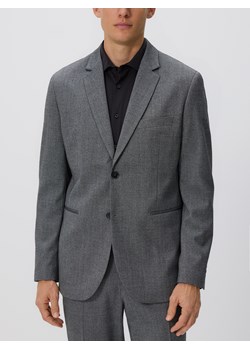 Reserved - Marynarka slim fit z wiskozą - czarny ze sklepu Reserved w kategorii Marynarki męskie - zdjęcie 186739612