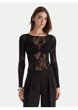 Patrizia Pepe Body 2M4484/J344-K103 Czarny Slim Fit ze sklepu MODIVO w kategorii Bluzki damskie - zdjęcie 186740941