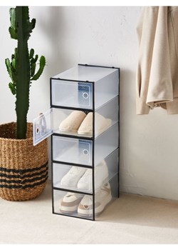 Sinsay - Pudełko do przechowywania 5 pack - biały - id: 283CW-00X - marki Sinsay - 186744014 Sinsay - Pudełko do przechowywania 5 pack - biały ze sklepu Sinsay w kategorii Kosze i pudełka na zabawki - zdjęcie 186744014