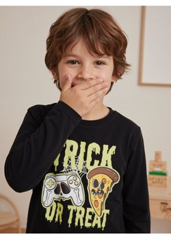 Sinsay - Koszulka świecąca w ciemności - czarny ze sklepu Sinsay w kategorii T-shirty chłopięce - zdjęcie 186744054