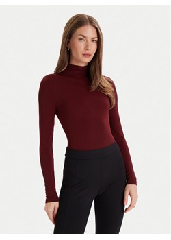 Wolford Body Shaping 77122 Bordowy Slim Fit - id: 0000305653932 - marki Wolford - 186746414 Wolford Body Shaping 77122 Bordowy Slim Fit ze sklepu MODIVO w kategorii Bluzki damskie - zdjęcie 186746414