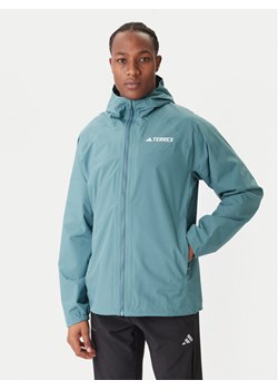 adidas Kurtka przeciwdeszczowa Terrex Multi 2L RAIN.RDY JL9774 Zielony Regular Fit ze sklepu MODIVO w kategorii Kurtki męskie - zdjęcie 186746470