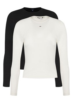 Tommy Jeans Komplet 2 bluzek Essential DW0DW17716 Kolorowy Slim Fit - id: 0000305374196 - marki Tommy Jeans - 186746502 Tommy Jeans Komplet 2 bluzek Essential DW0DW17716 Kolorowy Slim Fit ze sklepu MODIVO w kategorii Bluzki damskie - zdjęcie 186746502