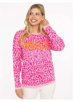 Zwillingsherz Sweter w kolorze różowym - id: 17860332 - marki Zwillingsherz - 186747921 Zwillingsherz Sweter w kolorze różowym ze sklepu Limango Polska w kategorii Swetry damskie - zdjęcie 186747921