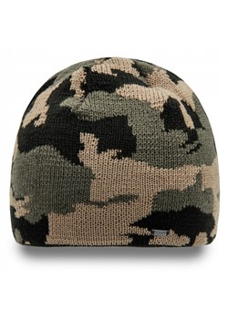 Ciepła, Dwuwarstwowa Czapka Beanie - Pako Jeans -  Zielone Moro CPAPJNSz74OL ze sklepu JegoSzafa.pl w kategorii Czapki zimowe męskie - zdjęcie 186748514