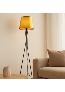 Złota lampa stojąca w stylu glamour TOKIO MIRROR ze sklepu Lysne w kategorii Lampy podłogowe - zdjęcie 186748592