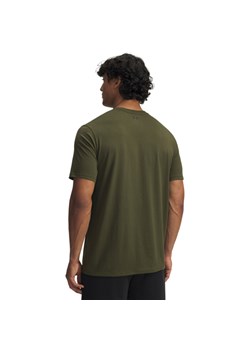 Męska koszulka treningowa Under Armour Project Rock Brahma Bull - khaki ze sklepu Sportstylestory.com w kategorii T-shirty męskie - zdjęcie 186749131