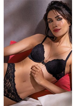 Biustonosz push-up czarny Allure 2674, Kolor czarny, Rozmiar 70B, Sielei ze sklepu Primodo w kategorii Biustonosze - zdjęcie 186749444