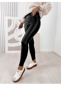legginsy cesillo czarne l/xl ze sklepu UBRA w kategorii Spodnie damskie - zdjęcie 186749800