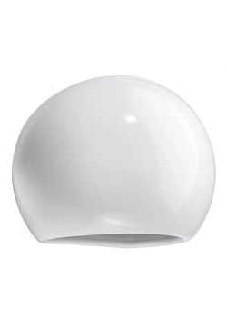 Ceramiczny okrągły kinkiet biały połysk - S486-Levana ze sklepu Edinos.pl w kategorii Lampy ścienne - zdjęcie 186750183