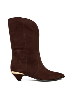 Botki LOVE MOSCHINO JA24363G0NJA0313 Brązowy ze sklepu eobuwie.pl w kategorii Botki - zdjęcie 186751101