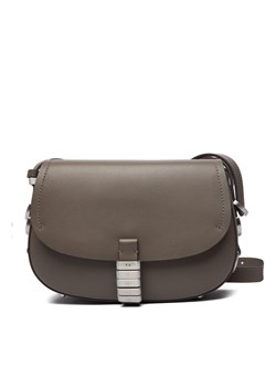 Torebka PINKO Saddle Mini PE PLTT 103831 A1ZX Szary ze sklepu eobuwie.pl w kategorii Listonoszki - zdjęcie 186751143